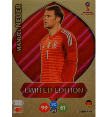 WORLD CUP 2018 RUSSIA Limited Edition Manuel Neuer (Germany)